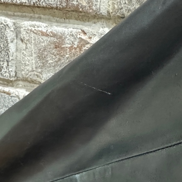 Ralph Lauren Black Leather Jacket for Men - Picture 5 of 6